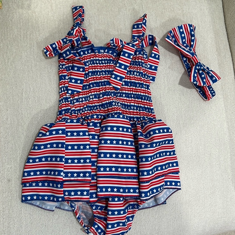 Fourth of July Romper Dress 🇺🇸